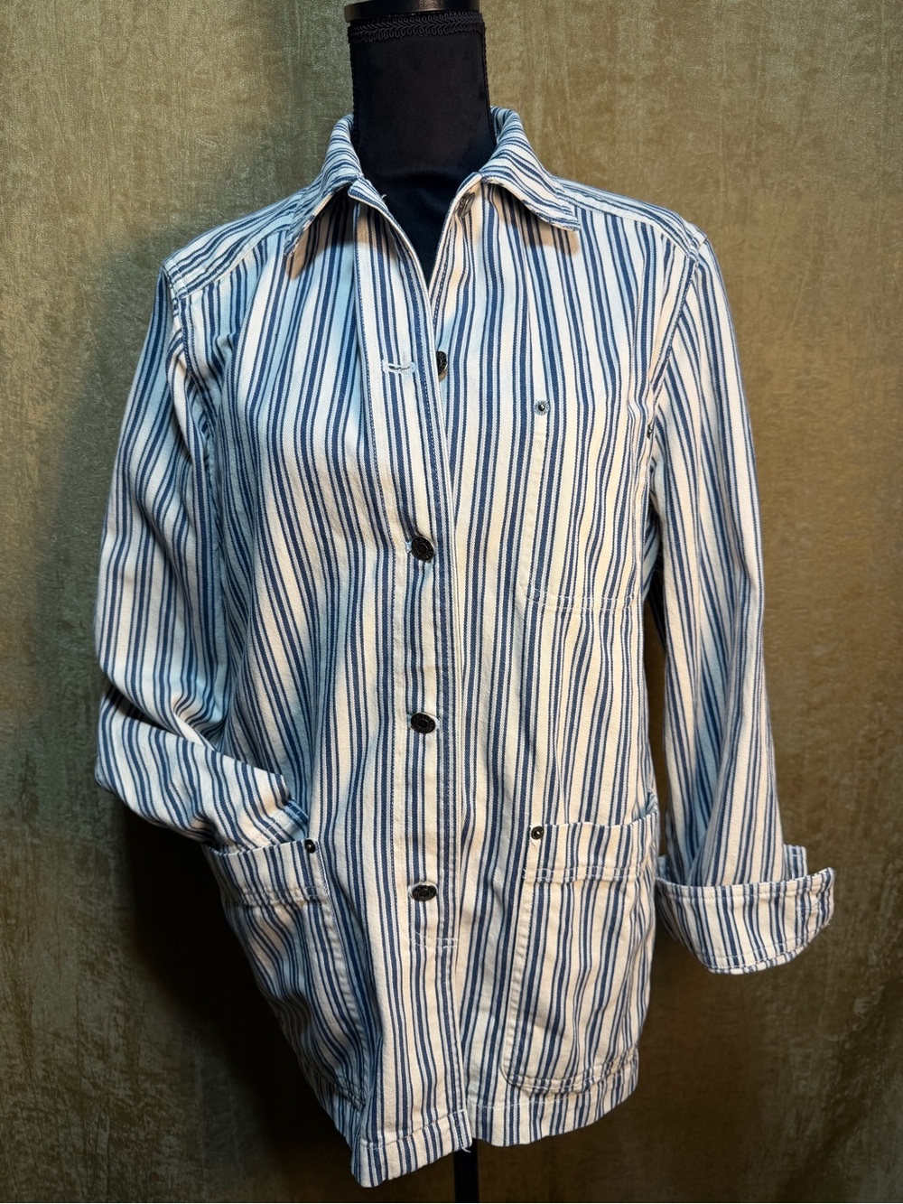 Vintage Lauren Jeans by Ralph Lauren Women’s Button-Up Shirt Jacket /L